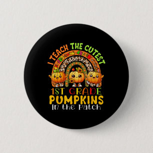 Ich unterrichte den Niedlichen Pumpkins-Erntedank  Button