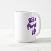 Ich unterrichte deshalb Kaffee Kaffeetasse (VorderseiteRechts)