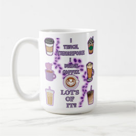 Ich unterrichte deshalb Kaffee Kaffeetasse