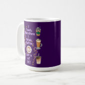 Ich unterrichte deshalb Kaffee Kaffeetasse (Vorderseite Links)