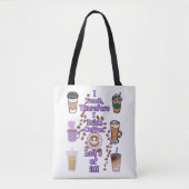 Ich unterrichte deshalb Kaffee Tasche (Vorderseite)