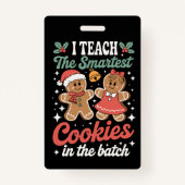 Ich unterrichte die klügsten Cookies im Stapellehr Ausweis (Vorderseite)