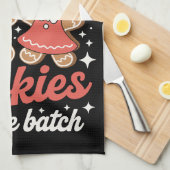 Ich unterrichte die klügsten Cookies im Stapellehr Geschirrtuch (Viertel Falte)