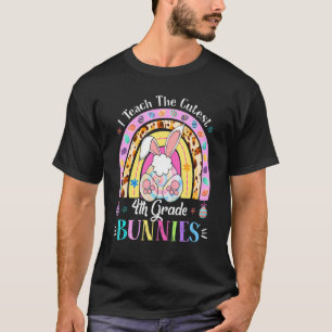 Ich unterrichte die Niedliche Bunnies-Lehrerin Eas T-Shirt