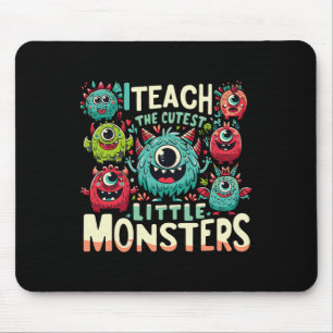 Ich unterrichte die Niedlichen kleinen Monster Hal Mousepad