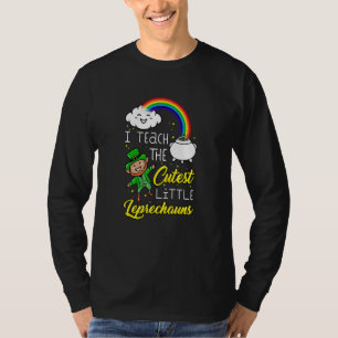 Ich unterrichte die Niedlichen Kobolden St Patrick T-Shirt