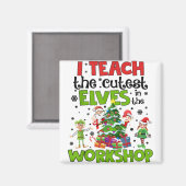 Ich unterrichte die Niedlichsten Elfen im Workshop Magnet (Vorderseite/Rückseite)