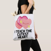 Ich unterrichte die niedlichsten Herzen Tasche (Von Nahem)