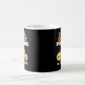 Ich unterrichte die Niedlichsten Kürbis Halloween- Kaffeetasse (Mittel)