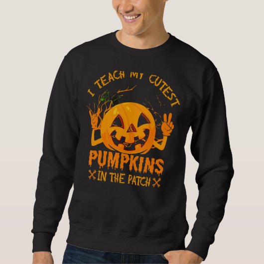 Ich unterrichte die Niedlichsten Kürpen im PatchHa Sweatshirt (Vorderseite)