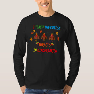 Ich unterrichte die Niedlichsten Truthähne im Kind T-Shirt