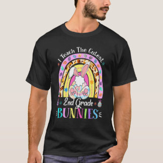 Ich unterrichte die süßesten 2. Klasse Häschen Leh T-Shirt