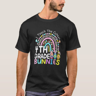 Ich unterrichte die süßesten 4. Klasse-Häschen Leh T-Shirt