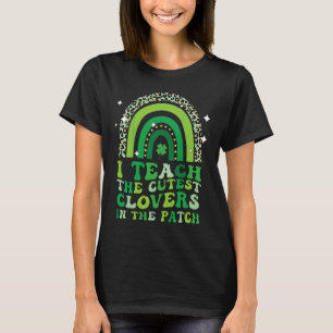 Ich unterrichte die süßesten Kleeblätter im Patch  T-Shirt