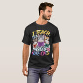Ich unterrichte die süßesten Niedlichen Katzen: Ad T-Shirt (Vorne ganz)