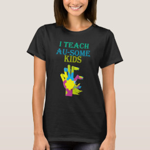 Ich unterrichte ein paar Kinder Autismus Lehrerin T-Shirt