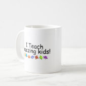 Ich unterrichte fantastische Kinder (pp.) Kaffeetasse (Vorderseite Links)