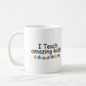 Ich unterrichte fantastische Kinder (pp.) Kaffeetasse (Links)