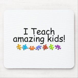 Ich unterrichte fantastische Kinder (pp.) Mousepad