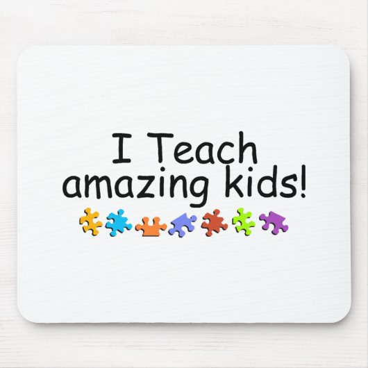 Ich unterrichte fantastische Kinder (pp.) Mousepad (Vorne)