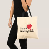 Ich unterrichte fantastische Kinder Tragetasche (Vorderseite (Produkt))