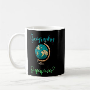 Ich unterrichte Geografie-Lehrer Kaffeetasse