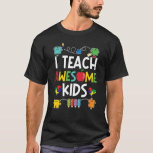 Ich unterrichte großartige Kinder Autismus-Bewusst T-Shirt