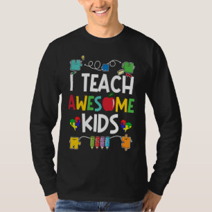 Ich unterrichte großartige Kinder Autismus-Bewusst T-Shirt