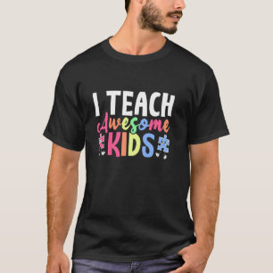 Ich unterrichte großartige Kinder Autismus-Bewusst T-Shirt