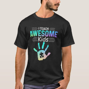 Ich unterrichte großartige Kinder Autismus Sonderp T-Shirt