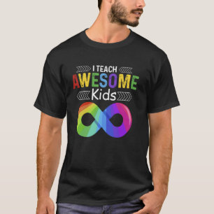 Ich unterrichte großartige Kinder Autismus Sonderp T-Shirt