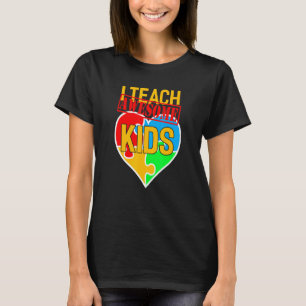 Ich unterrichte großartige Kinder, süße Autismus-S T-Shirt