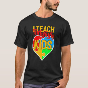 Ich unterrichte großartige Kinder süße Autismus-So T-Shirt