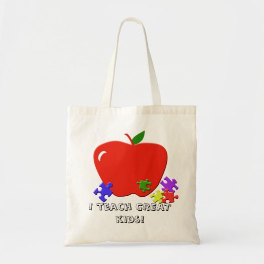 Ich unterrichte GROSSE Kinder! Taschen-Tasche Tragetasche (Vorne)