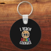 Ich unterrichte intelligente Cookies, die ich dem Schlüsselanhänger (Rückseite)