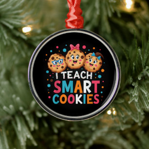 Ich unterrichte intelligente Cookies Rückkehr zur Ornament Aus Metall