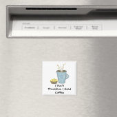 Ich unterrichte Kaffeedesign mit Sprichwort Magnet (In Situ (Geschirrspüler))