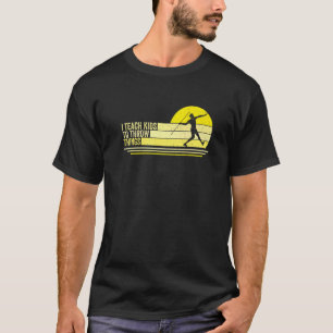 Ich unterrichte Kinder, Dinge zu werfen Track & Fi T-Shirt