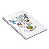 Ich unterrichte Kinder, um die Sprachentherapie zu Notizblock (Rechte Seite)