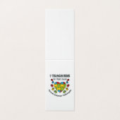 Ich unterrichte Kinder, um die Sprachentherapie zu Visitenkarten (Außenseite Aufgefaltet)