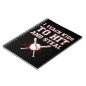 Ich unterrichte Kinder zu schlagen und zu stehlen  Notizblock (Linke Seite)