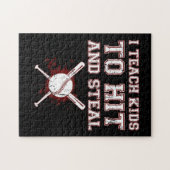 Ich unterrichte Kinder zu schlagen und zu stehlen Puzzle (Horizontal)