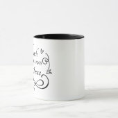 Ich unterrichte kleine Menschen über Jesus Sunday Tasse (Zentrum)