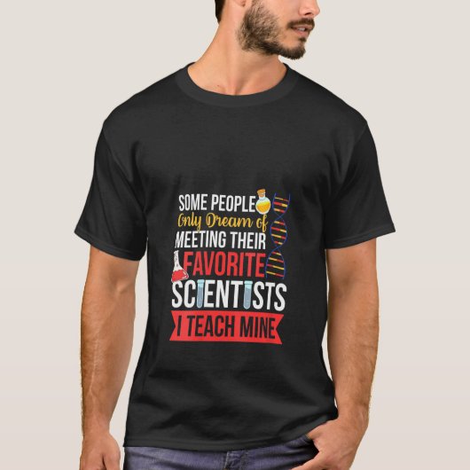 Ich unterrichte meine Lieblingswissenschaftlerin T-Shirt (Vorderseite)