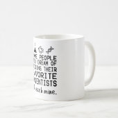 Ich unterrichte meinen Lehrer für Wissenschaft Kaffeetasse (VorderseiteRechts)