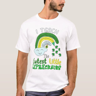 Ich unterrichte Niedliche Kobolde-Lehrerin St. Pat T-Shirt
