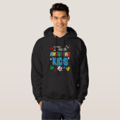 Ich unterrichte Phantastische Kinder-Autismus-Bewu Hoodie (Vorne ganz)