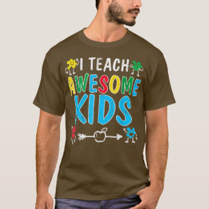Ich unterrichte Phantastische Kinder-Autismus-Bewu T-Shirt