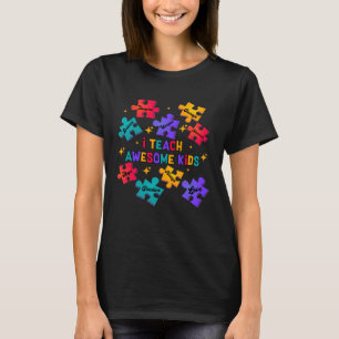 Ich unterrichte Phantastische Kinder Autismus Spez T-Shirt
