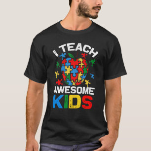 Ich unterrichte Phantastische Kinder Autismus Spez T-Shirt